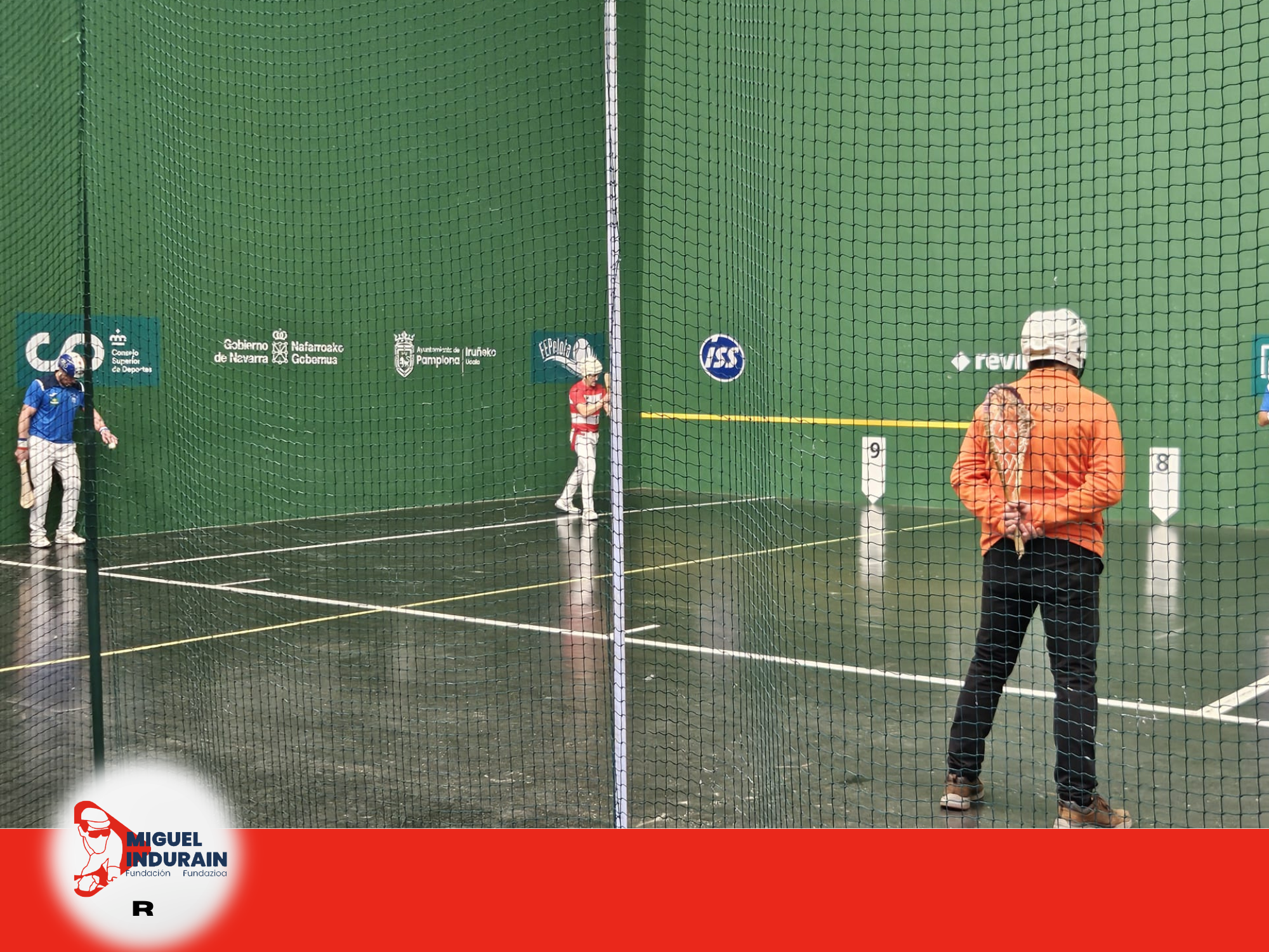 El Frontón del Club de Tenis Pamplona acogió el fin de semana la fase final de la Copa del Rey de pelota